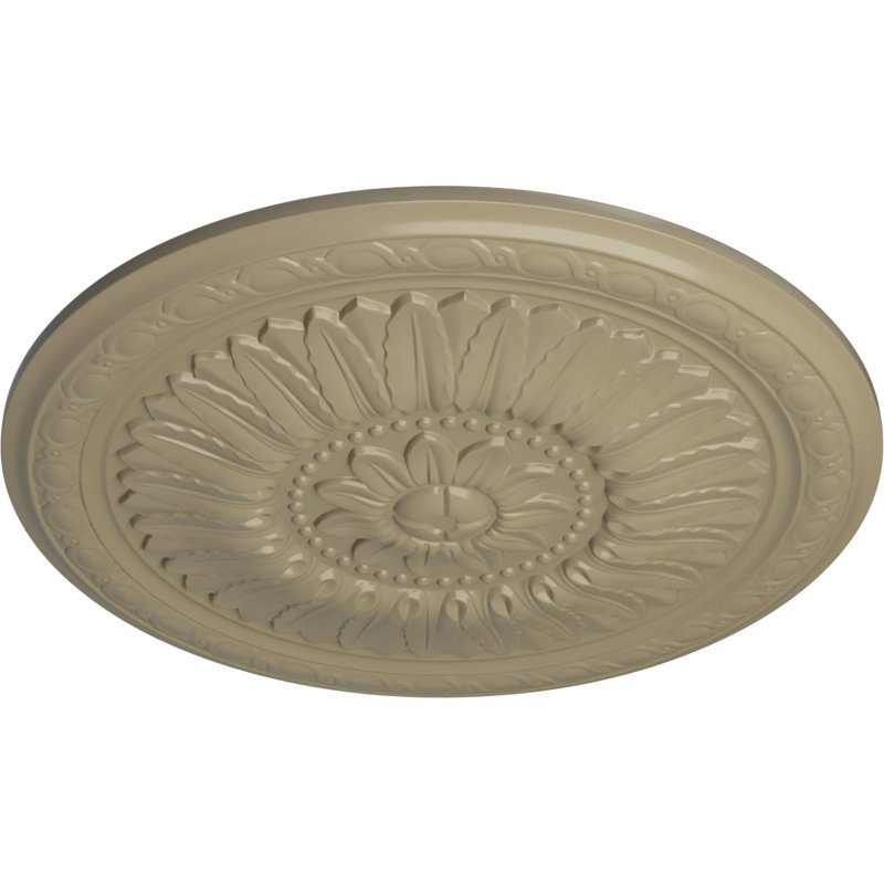 Médaillon de plafond 24 "x P 1 5/8" (convient aux auvents jusqu'à 9 1/4 "), Désert de Gobi