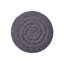 Branscome area rug Hand Tufted Circle Grey-16039988