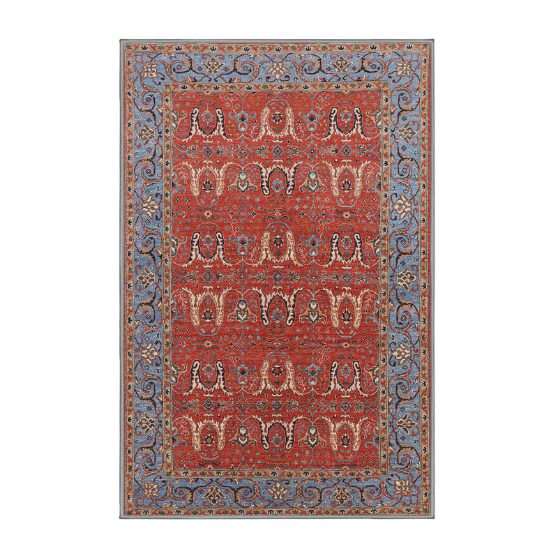Madteos Oriental Indoor Rug, Rectangle 6' x 9'