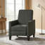 Fauteuil inclinable rembourré 27,5 po avec pieds en hêtre massif-130363518-130363395