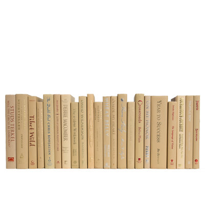 Decorative Books  Sandalwood Books  Tan Books By The Foot