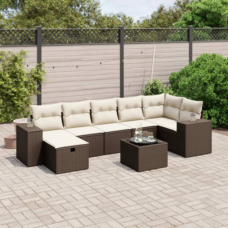 Ensemble de canapé de jardin Vidaxl