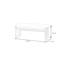 Banc rembourré en tissu-100355608-100355609