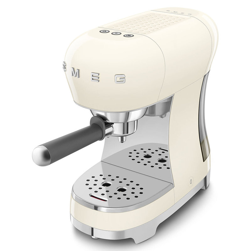 Smeg Manual Espresso Machine, Cream