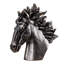 Statue de jardin antique tête de cheval