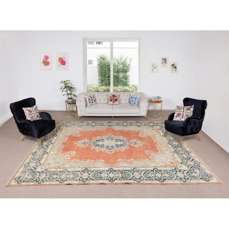 Tapis turc des années 40 Tapis oriental fin Fine
