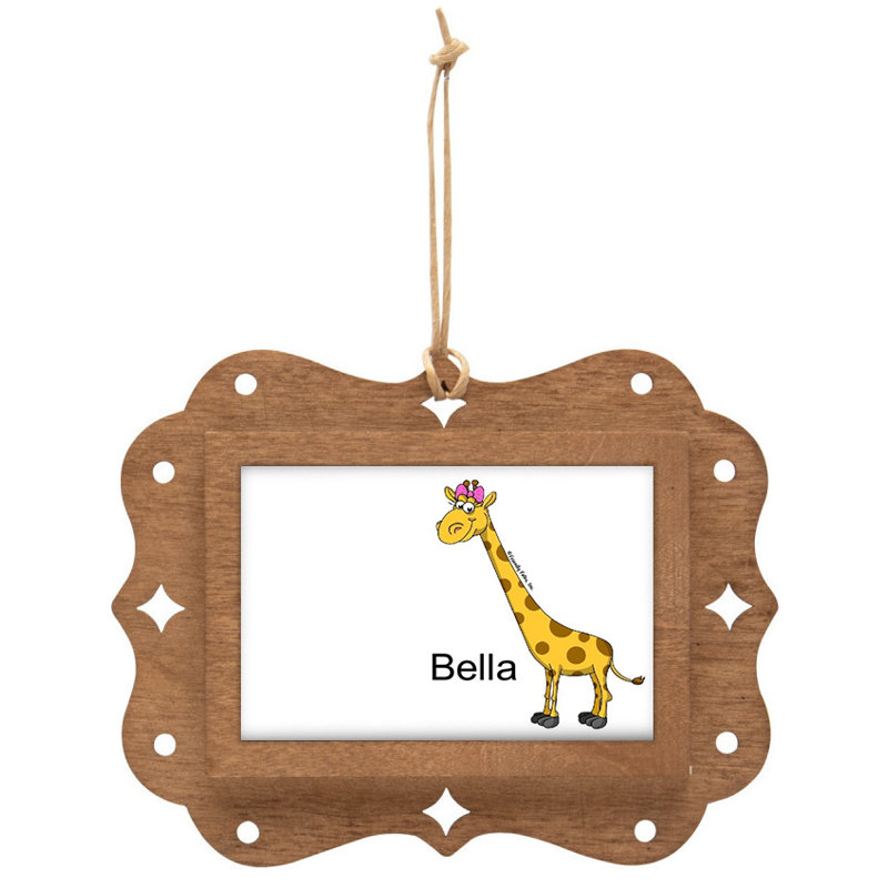 Personalized Giraffe - Key Chain