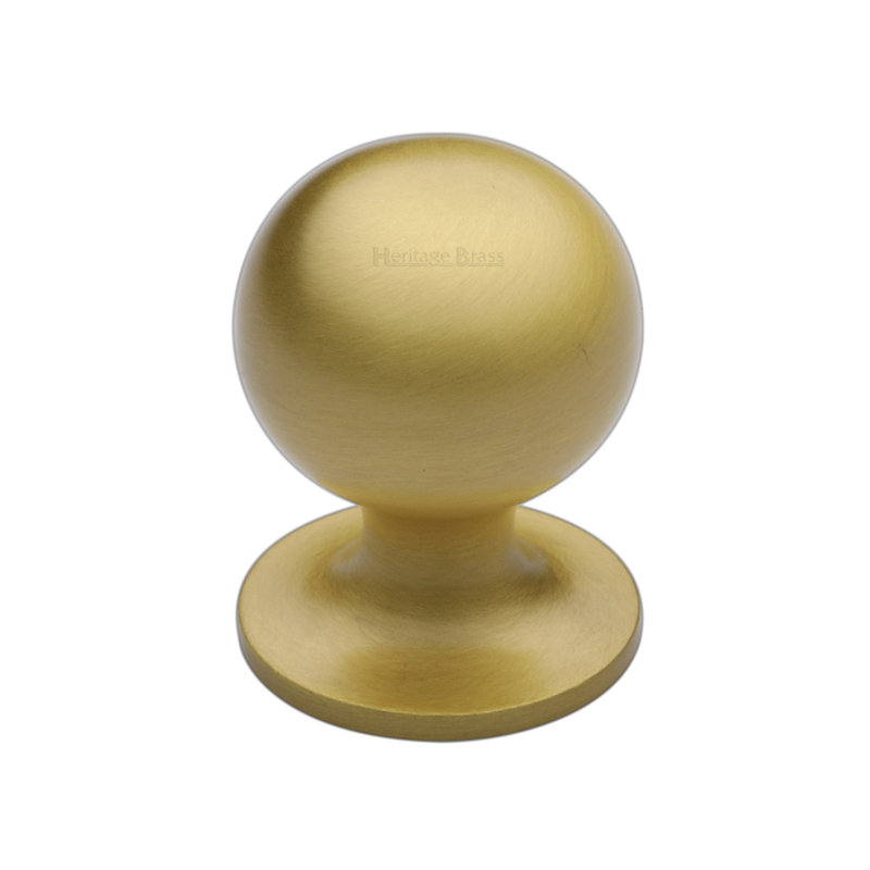 Heritage Brass Cabinet Knob Ball Design, 2.5cm