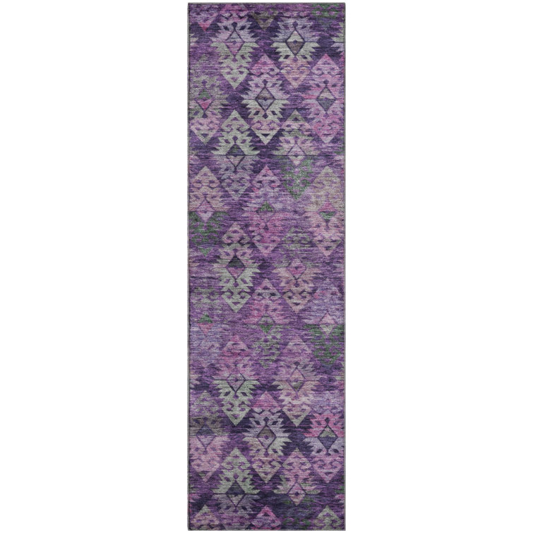 Premium Machine Washable Marasco AMF1637 Diamonds Rug