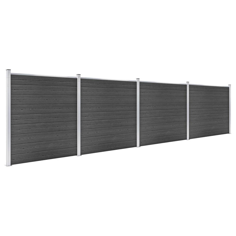 Milardo 80 cm H x 699 cm W Fence Panels Fencing with 36 Panel(s) Included