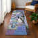 Premium Machine Washable Lubbers AMF1758 Abstract Rug