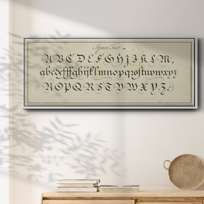 Manuscrit Sampleur III - Toile encadrée