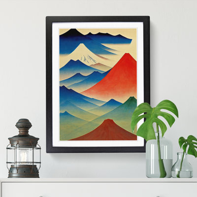 Merriweather Japanese Mountain Painting Vol.1 - Picture Frame Print