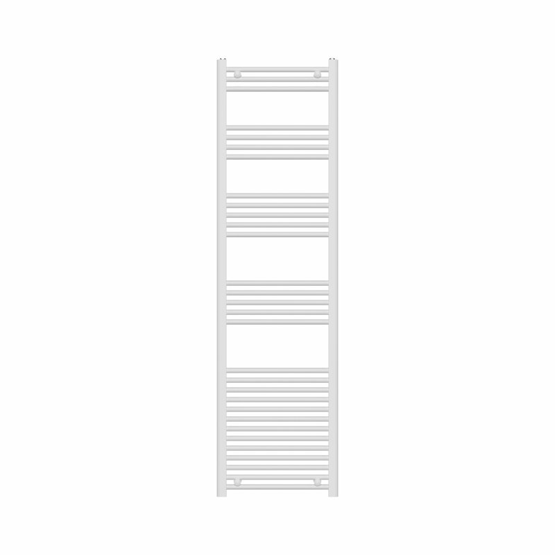 Straight Towel Rail Heated Towel Rails, White