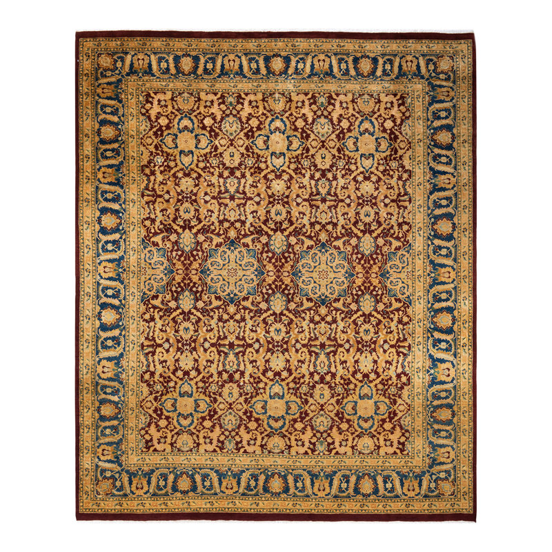 Roskes One-of-a-Kind 8' 2" X 10' 0" 2000s Wool Area Rug in Red