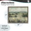 Idyllic Green Pastures Floating Frame, design by Svetlana Aleynikova-504766841-504766842
