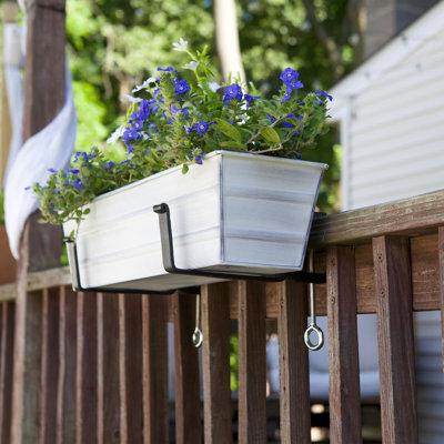 Metal Window Box Planter