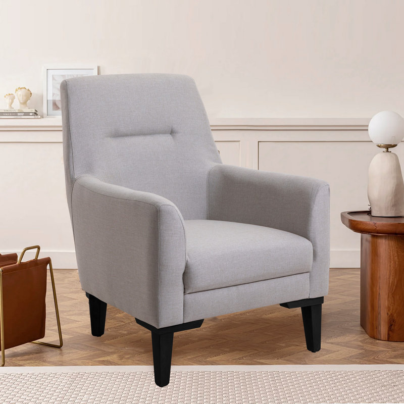 Sky 70cm Wide Tufted Polyester Side Chair, null, null