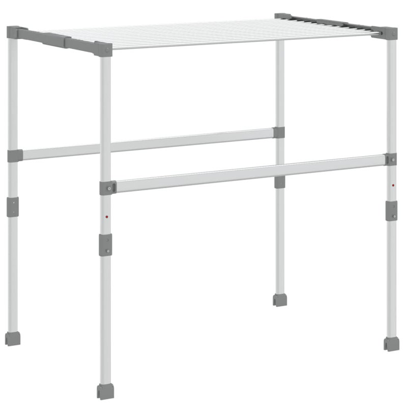 Séchoir à linge pliable en aluminium