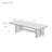 Modern Industrial 8-10 Person Solid Wood Conference Table-1356192491