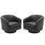 72Cm Wide Swivel Barrel Chair-1614842814