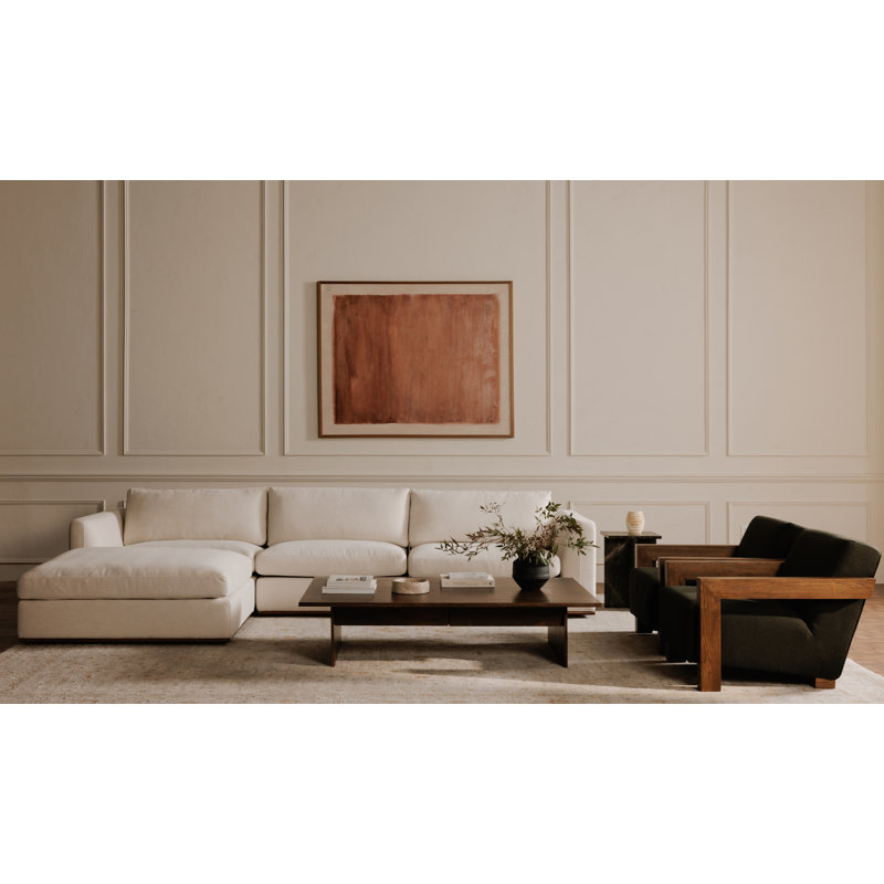 Giedre Solid Wood Single Coffee Table