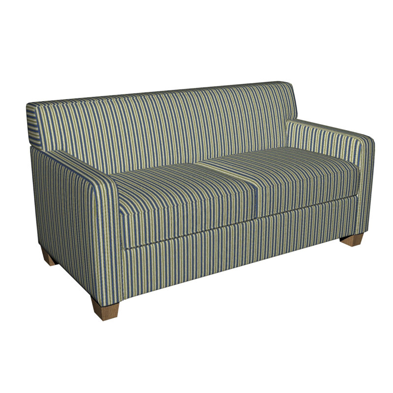 Tissu texturé rayé, Vert