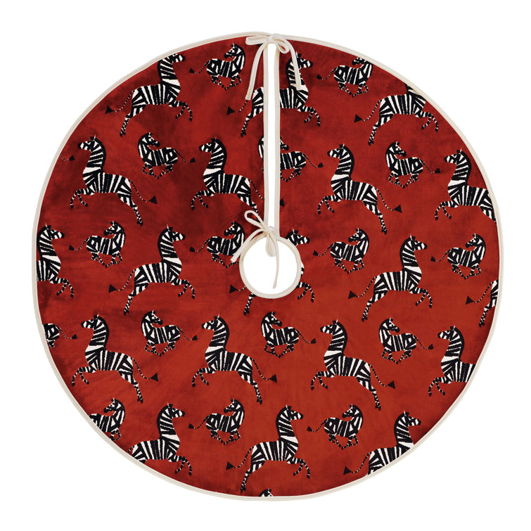 Tenenbaum Zebra Tree Skirt