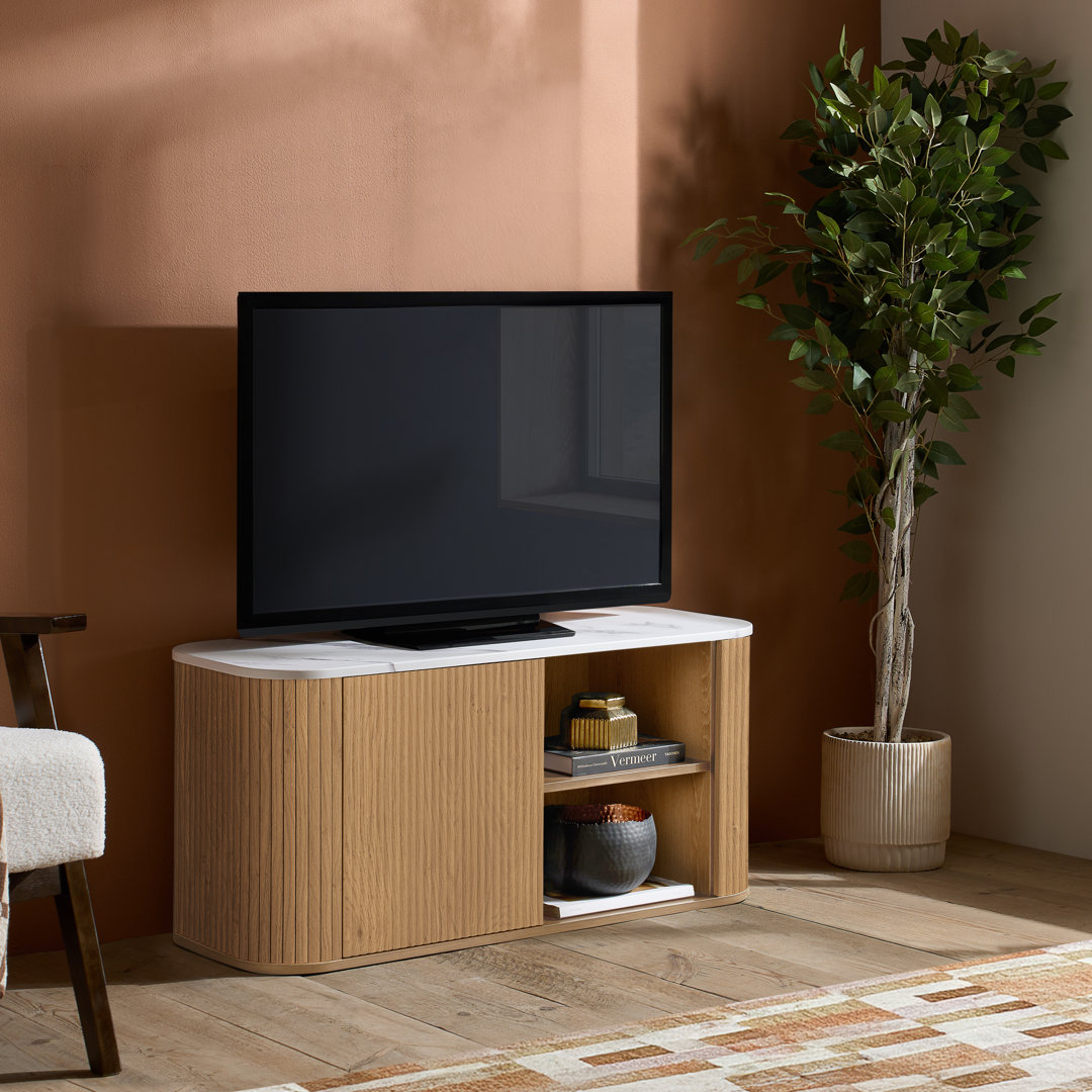 Vermeer Collection Fluted Large TV Unit - TV Stand