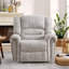 Fauteuil inclinable manuel surdimensionné 40,9 po Chemika-765859010
