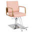 Fauteuil de salon pivotant en similicuir Kriselle-1182673599