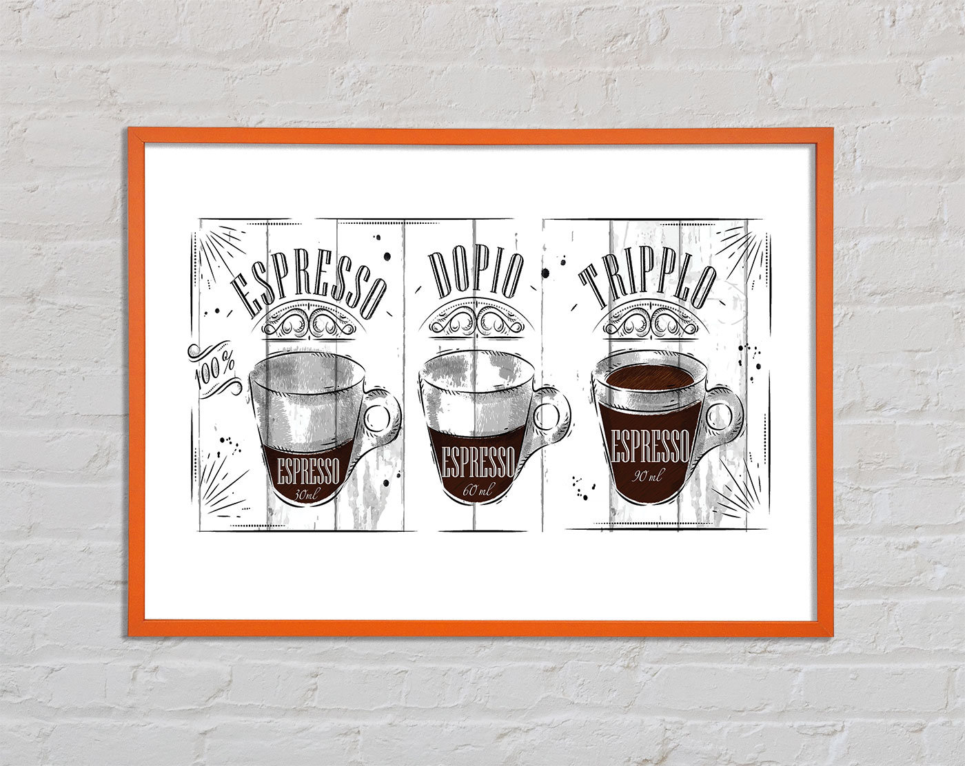 ophelia-co-daveney-espresso-names-single-picture-frame-art-prints