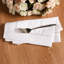 Serviettes simples et opulentes 100% lin - (paquet de 4) - Premium (bordure ajourée) réutilisable, lavable, durable, utilisation quotidienne-114781557