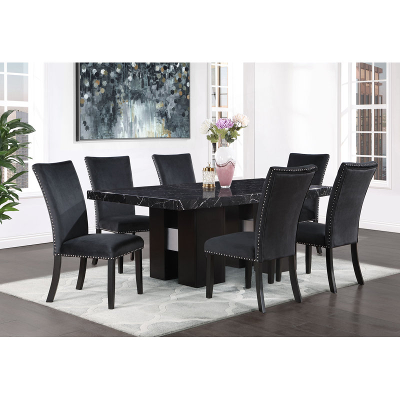 Dining Table With Double Pedestal Base