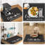 Tapis de café absorbant, noir