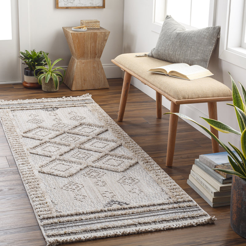Howden Moroccan Machine Woven Area Rug, Runner 2'7" x 7'3"