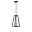 Luminaire suspendu à DEL en noir mat