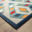 Tapis d'intérieur / extérieur tissé à rayures-493978271