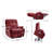 Liyasi Dual OKIN Motor Power Lift Recliner Chair  For Elderly Infinite Position Lay Flat 180° Recliner With Heat Massage-1906539073