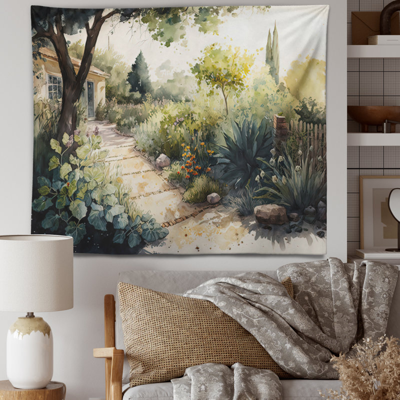 Polyester Tapestry, 32" H x 39" W