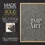«Vintage Abstract Print», reproduction encadrée en bois massif-824342694-824342690