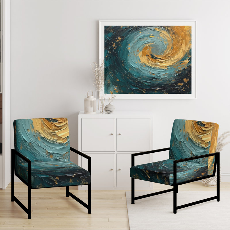 Golden Wave Spiral Waves, Noir, noir, noir, noir