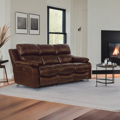 Upholstered 90'' Power Reclining Sofa