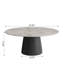 Table basse ronde en pierre et table basse en bois-829362304-829362306-829362308