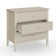 Grande commode 3 tiroirs Amberrae, ensemble de 2