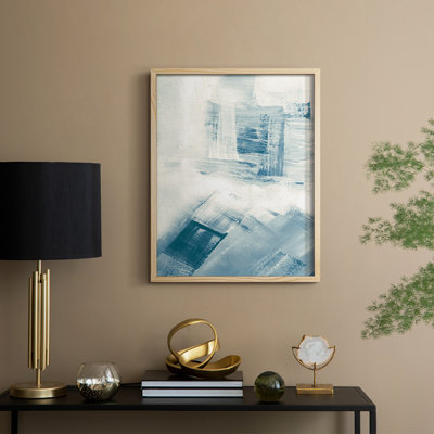 Wind Blown II Framed Print - Solid Wood