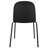Appley Modern Stackable Dining Chairs Plastic Patio Seat with Padded Cushion & Metal Legs for Kitchen or Colorful Dining Room-334883906