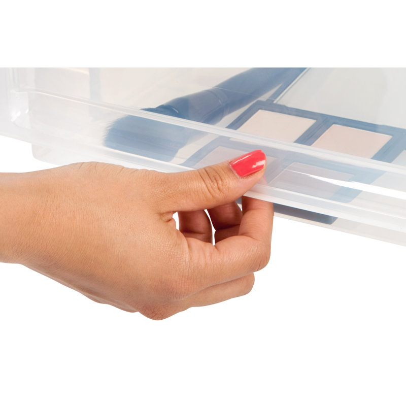 15.75 in. x 9 in. White Box Chest Drawer, Medium