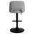 Set of 4 Swivel 24"-32" Upholstered Footrests Adjustable Height Bar Stool-1681151445