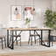 Solid Wood Top Dining Table-838541127